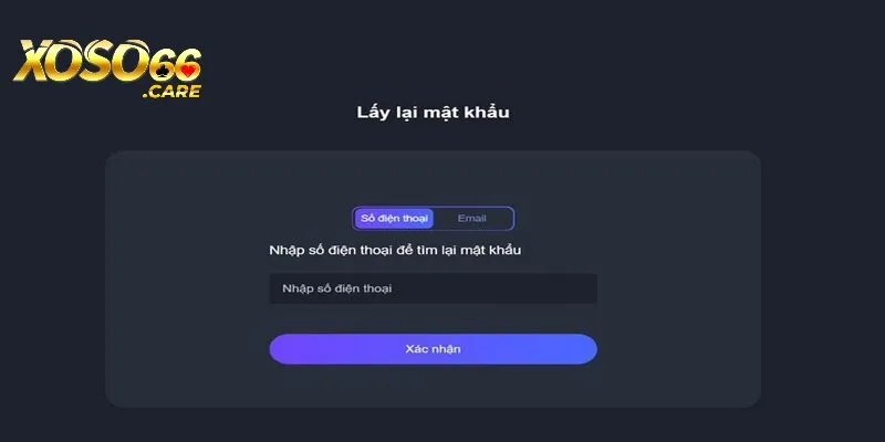 Đảm bảo điền đúng thông tin cá nhân của hội viên khi đăng nhập xoso66