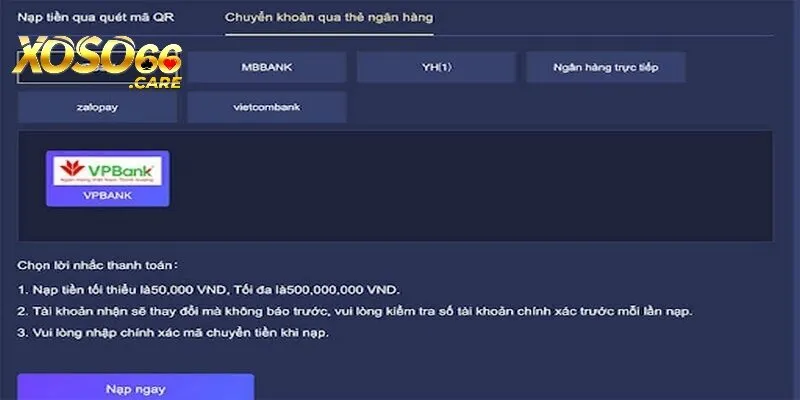 Lý do không thể hoàn thành quy trình rút tiền xoso66 nhanh chóng