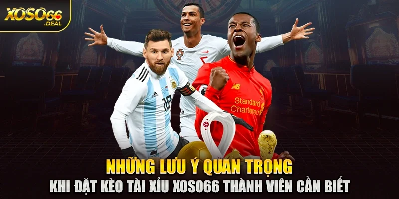 Những lưu ý quan trọng khi đặt kèo tài xỉu Xoso66 thành viên cần biết